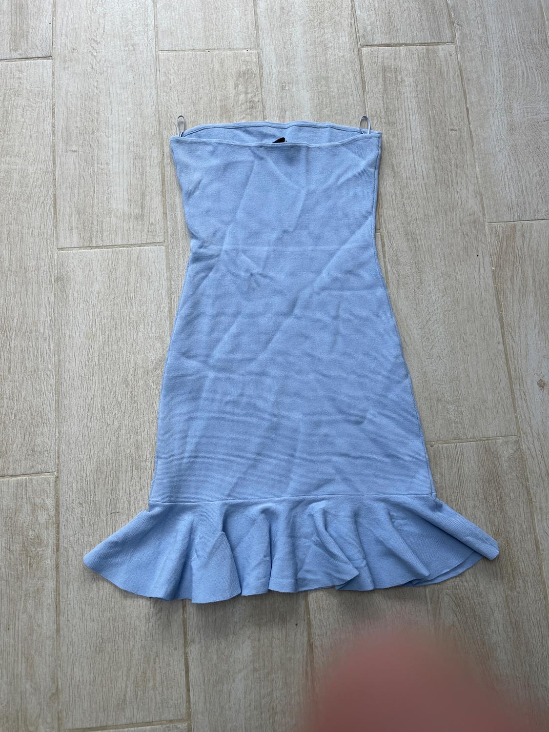 RUFFLED KNIT DRESS - Image 3