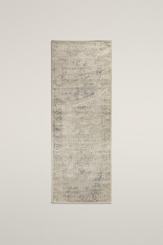 Tapis effet vieilli vintage - Gris de Zara - Image 2