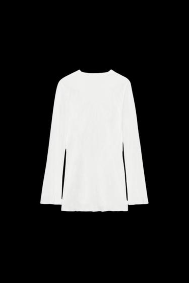 BLUSA LAZADAS ZW COLLECTION - Blanco roto de Zara