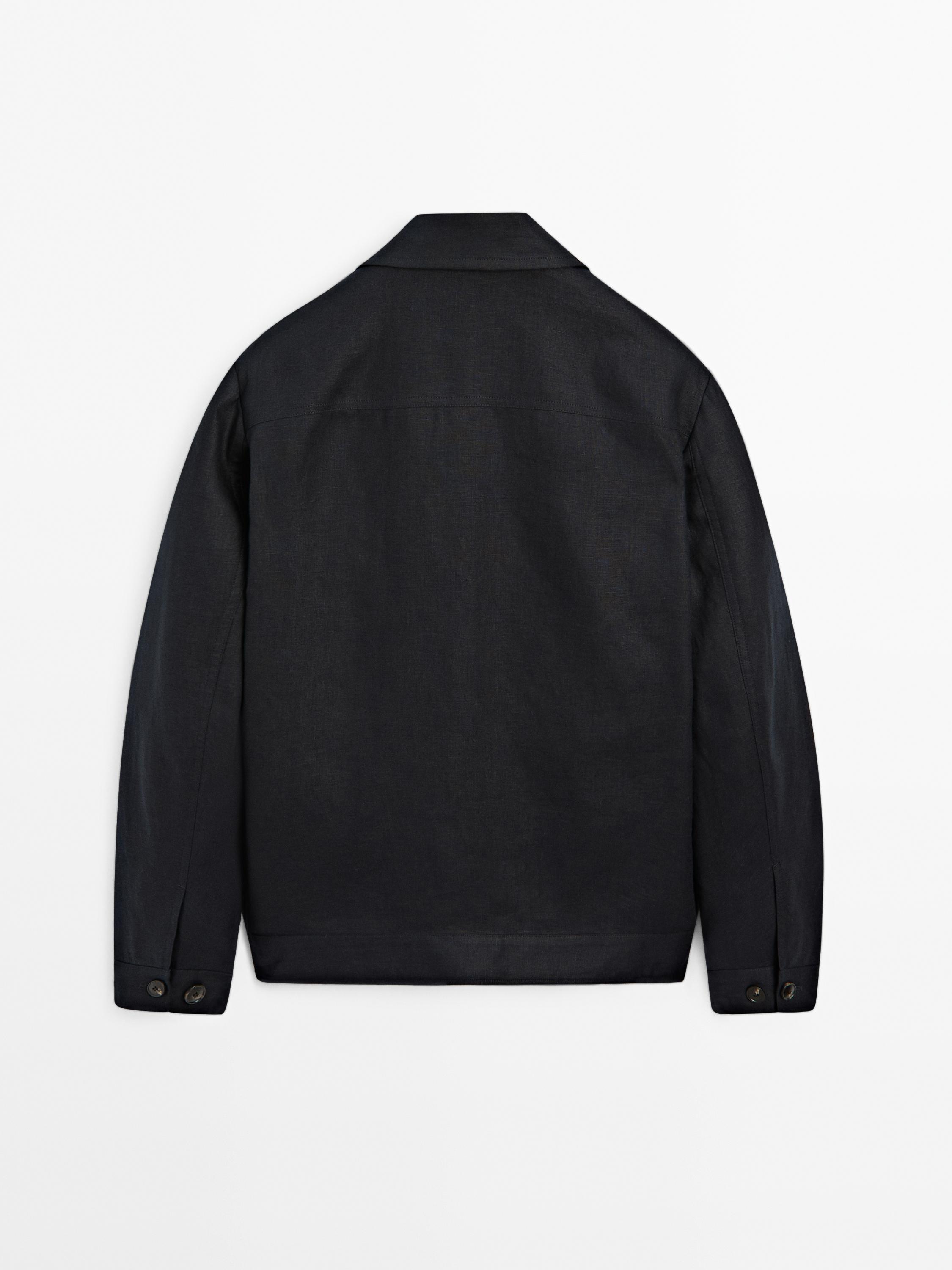 Blouson total look 100 % lin