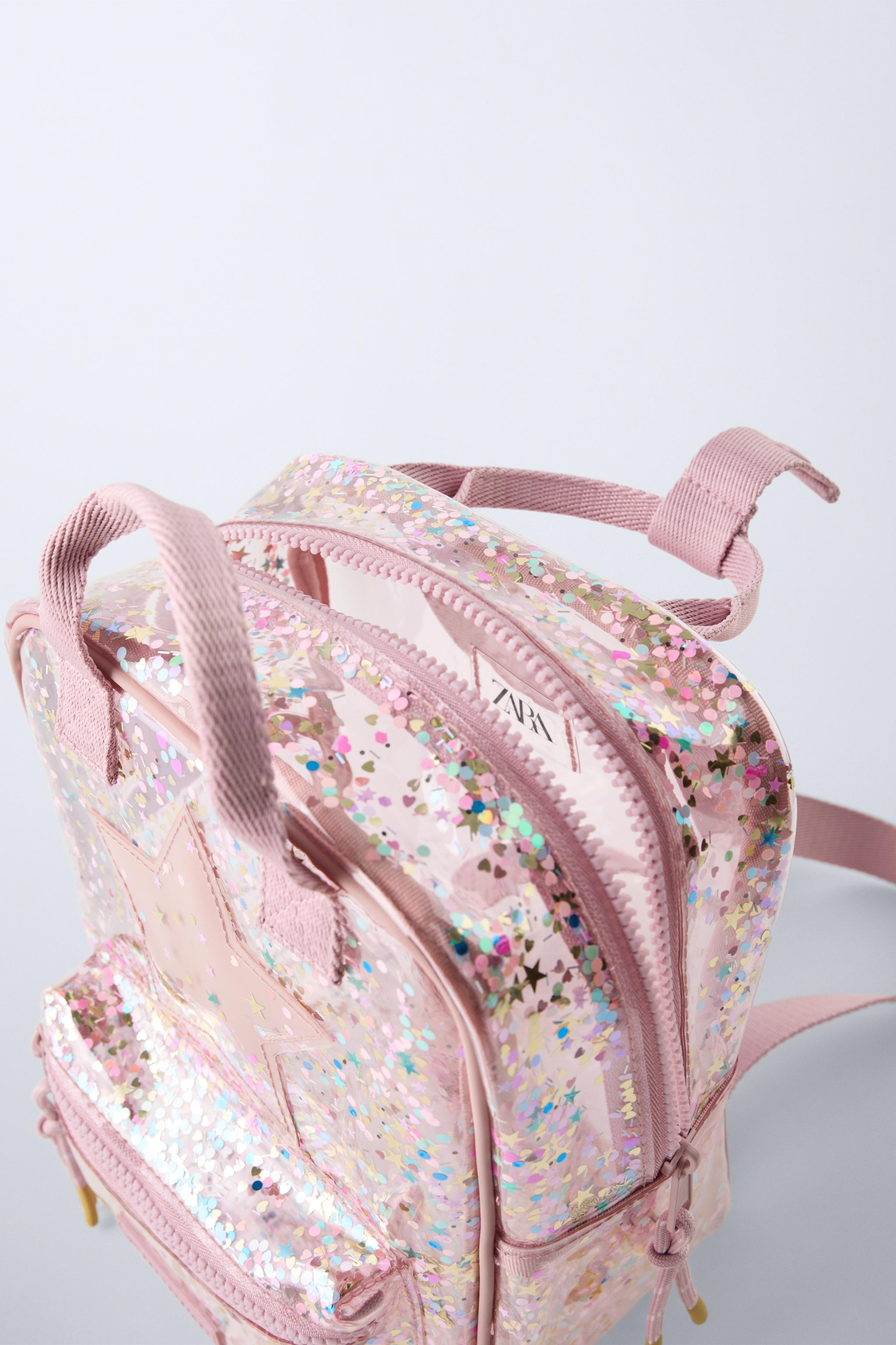 MINI EMBELLISHED BACKPACK - Pink | ZARA New Zealand