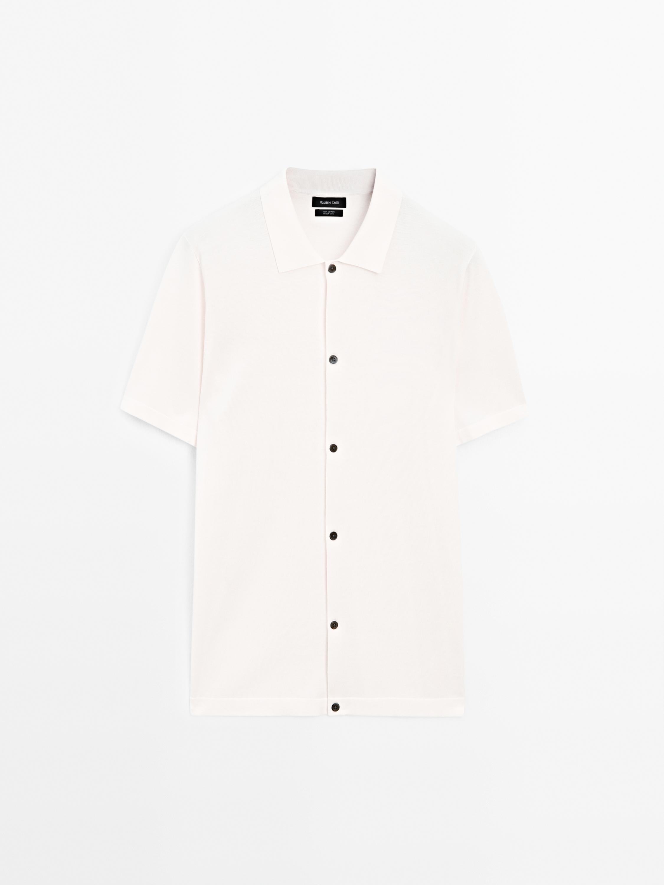 Cardigan à col polo