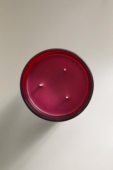 (650 G) BOUGIE PARFUMÉE PAIN D'ÉPICES - Rouge de Zara - Image 3