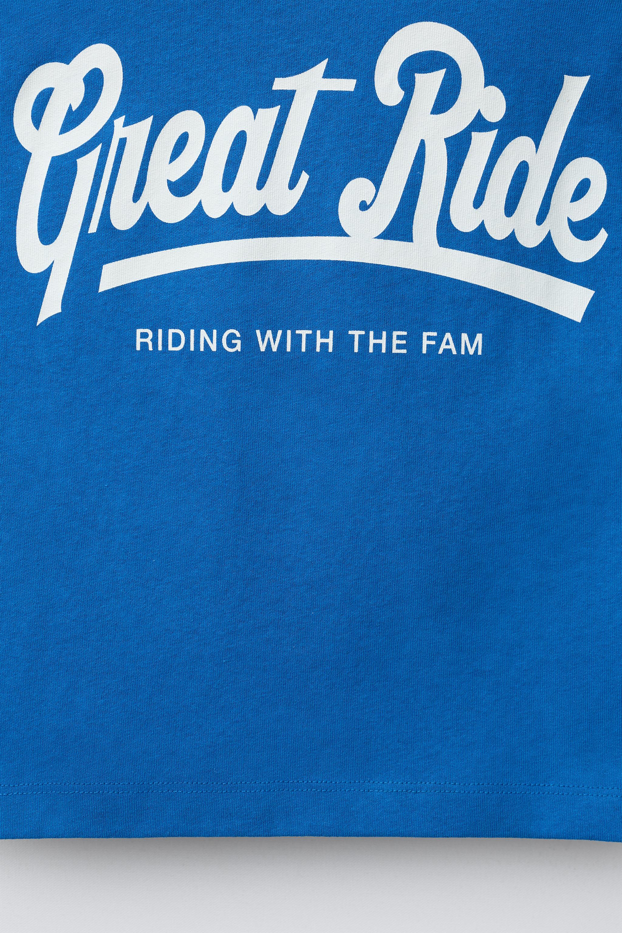 TEXT PRINT T-SHIRT