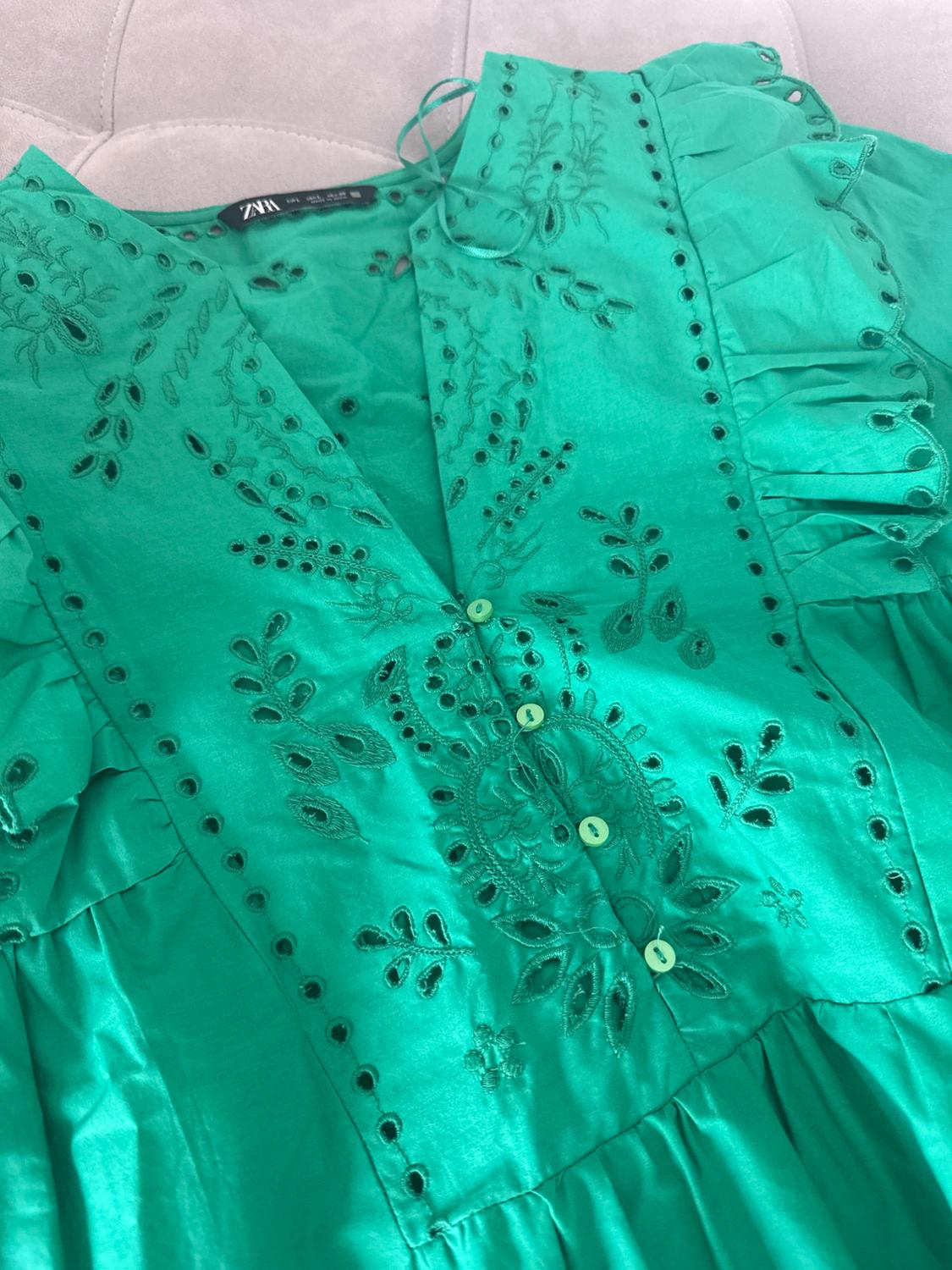 VESTIDO POPELÍN VOLANTES - Image 3