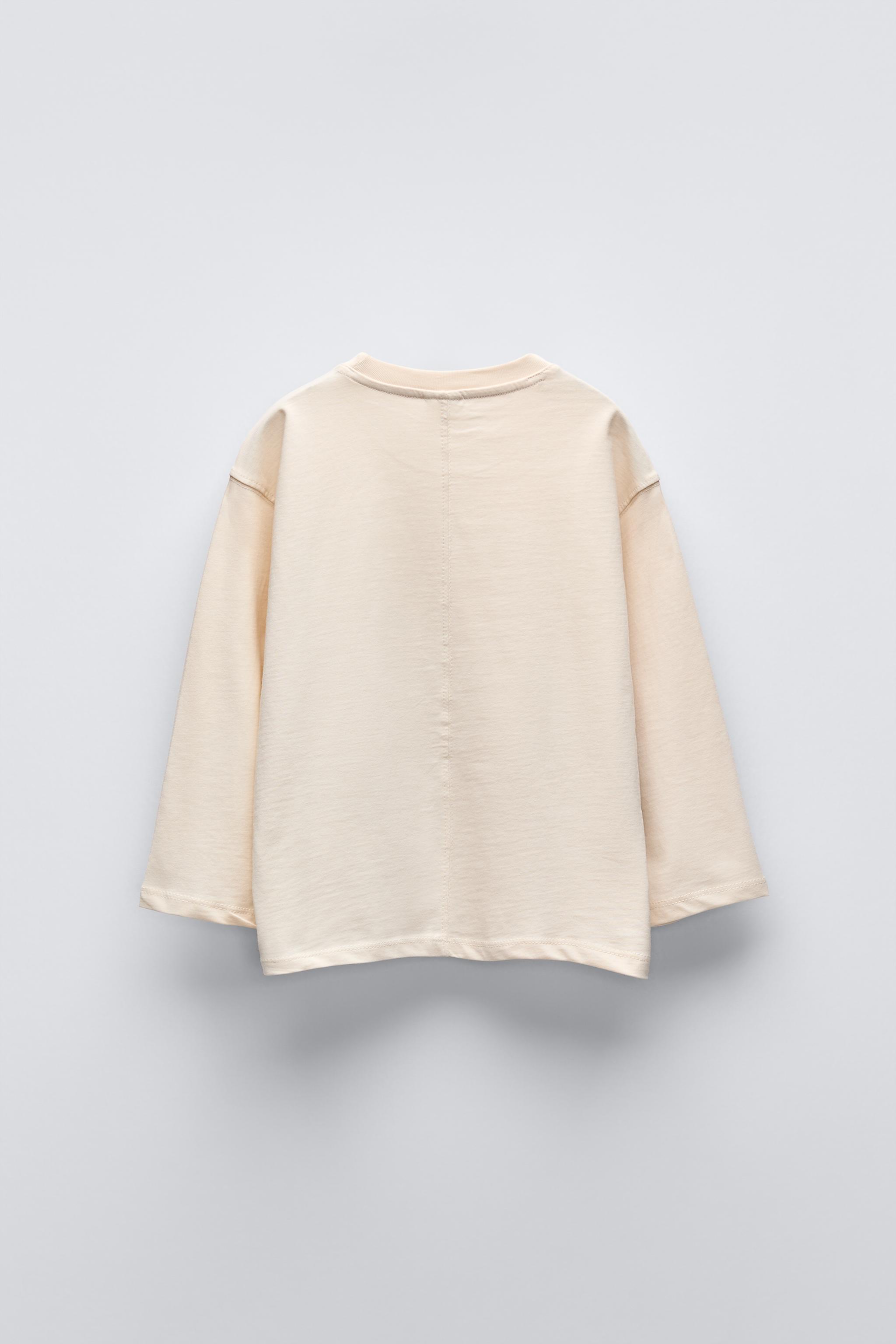 HORSE PHOTOGRAPH T-SHIRT - Ecru | ZARA Australia
