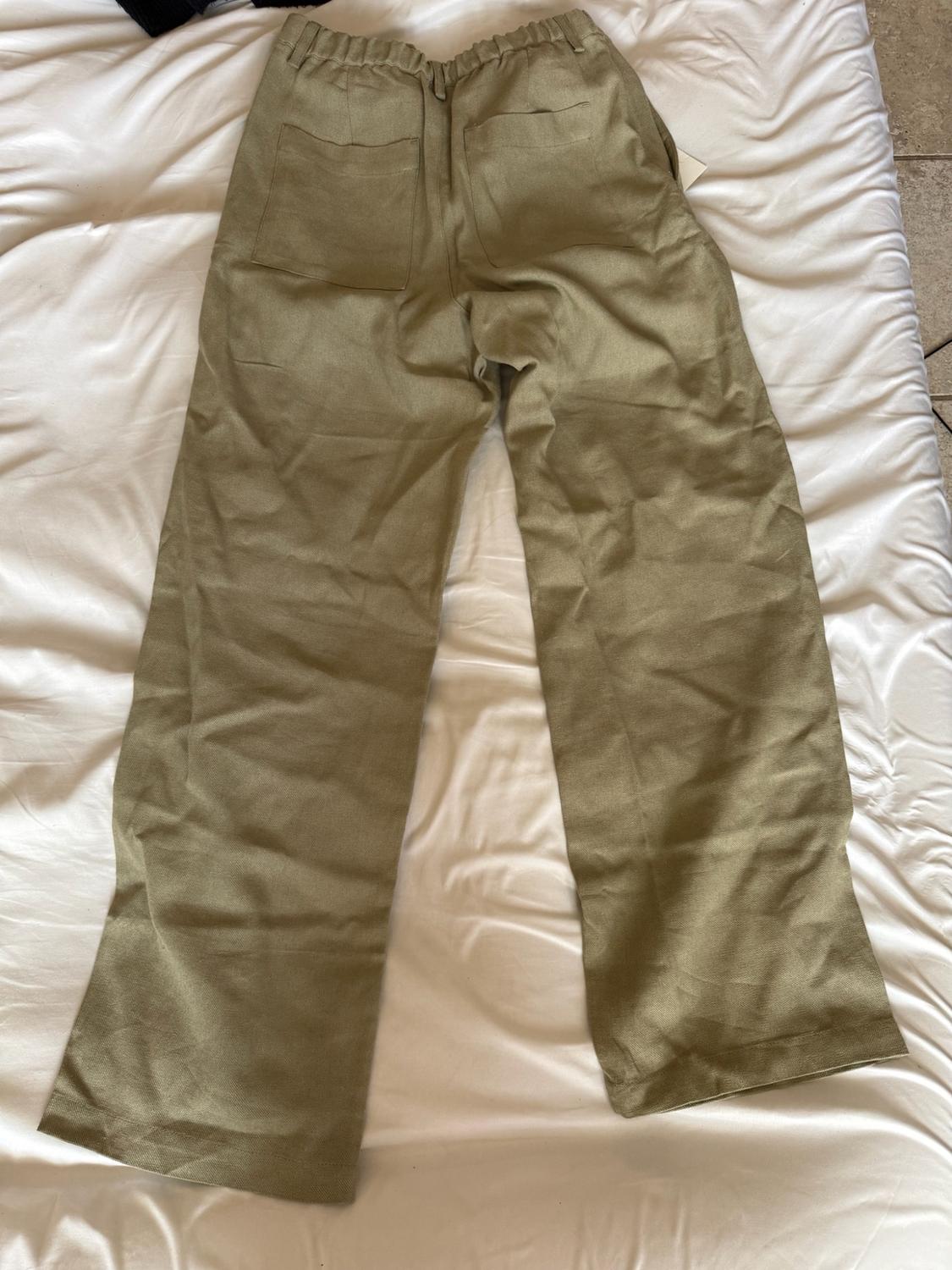 PANTALÓN RELAXED FIT VISCOSA - CÁÑAMO - Image 2