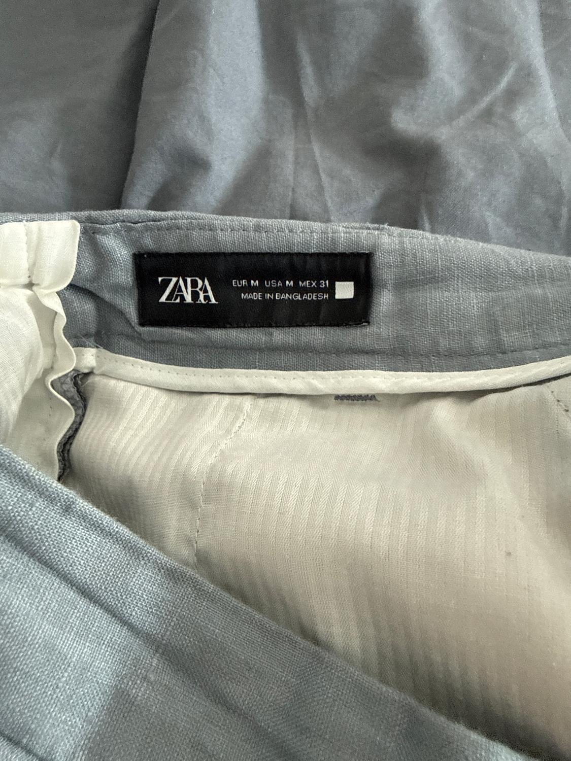 100% LINEN BERMUDA SHORTS - Image 2