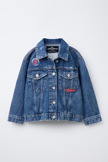 GEACĂ DENIM ROLLING STONES © - Albastru de la Zara