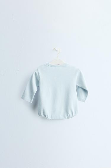 Zara Timeless - Solid-Color Bodysuit — Pastel blue 2
