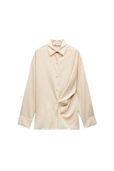 ZW COLLECTION MULTI-WAY CHECK SHIRT