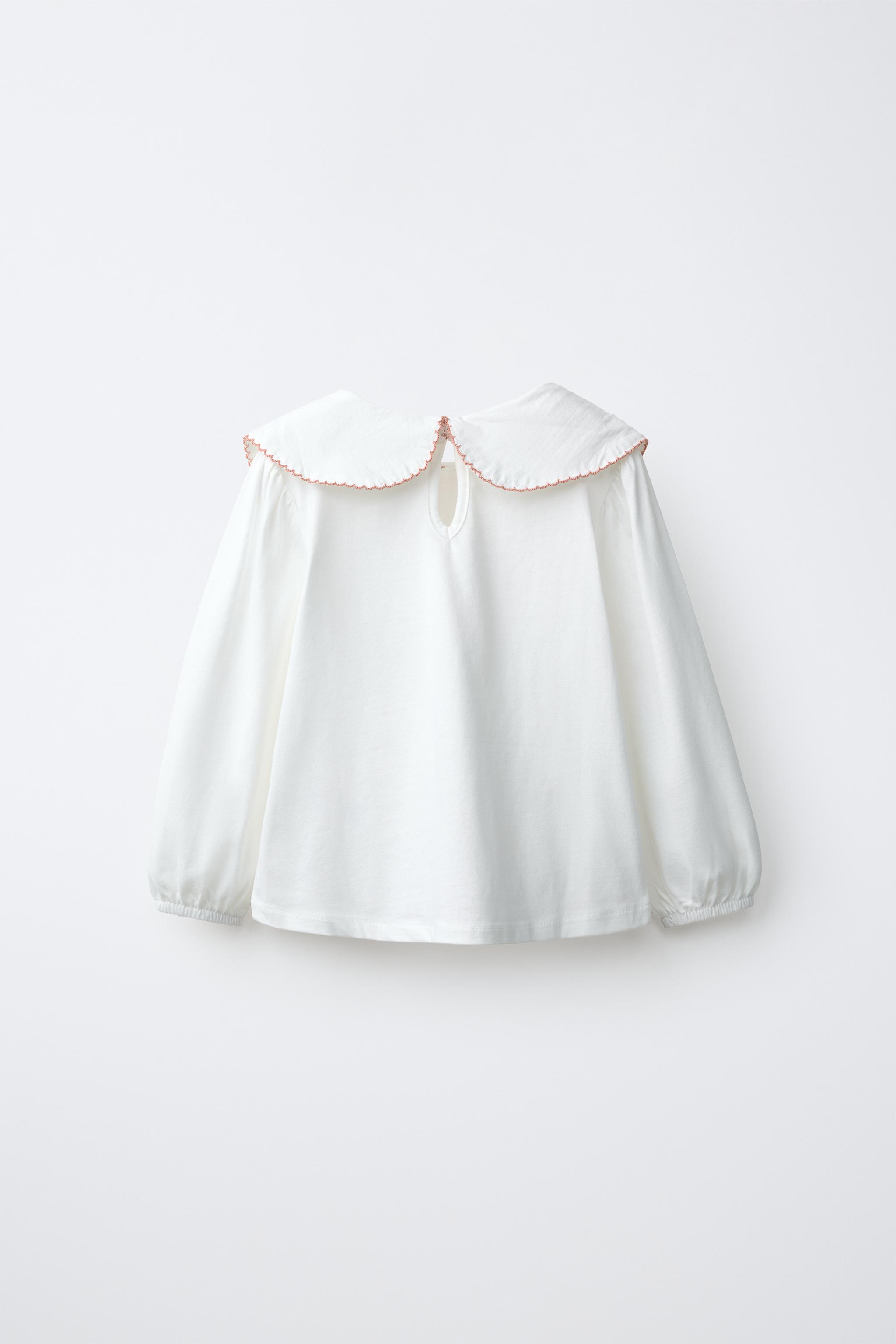 BLOUSE FLEURS BRODÉES