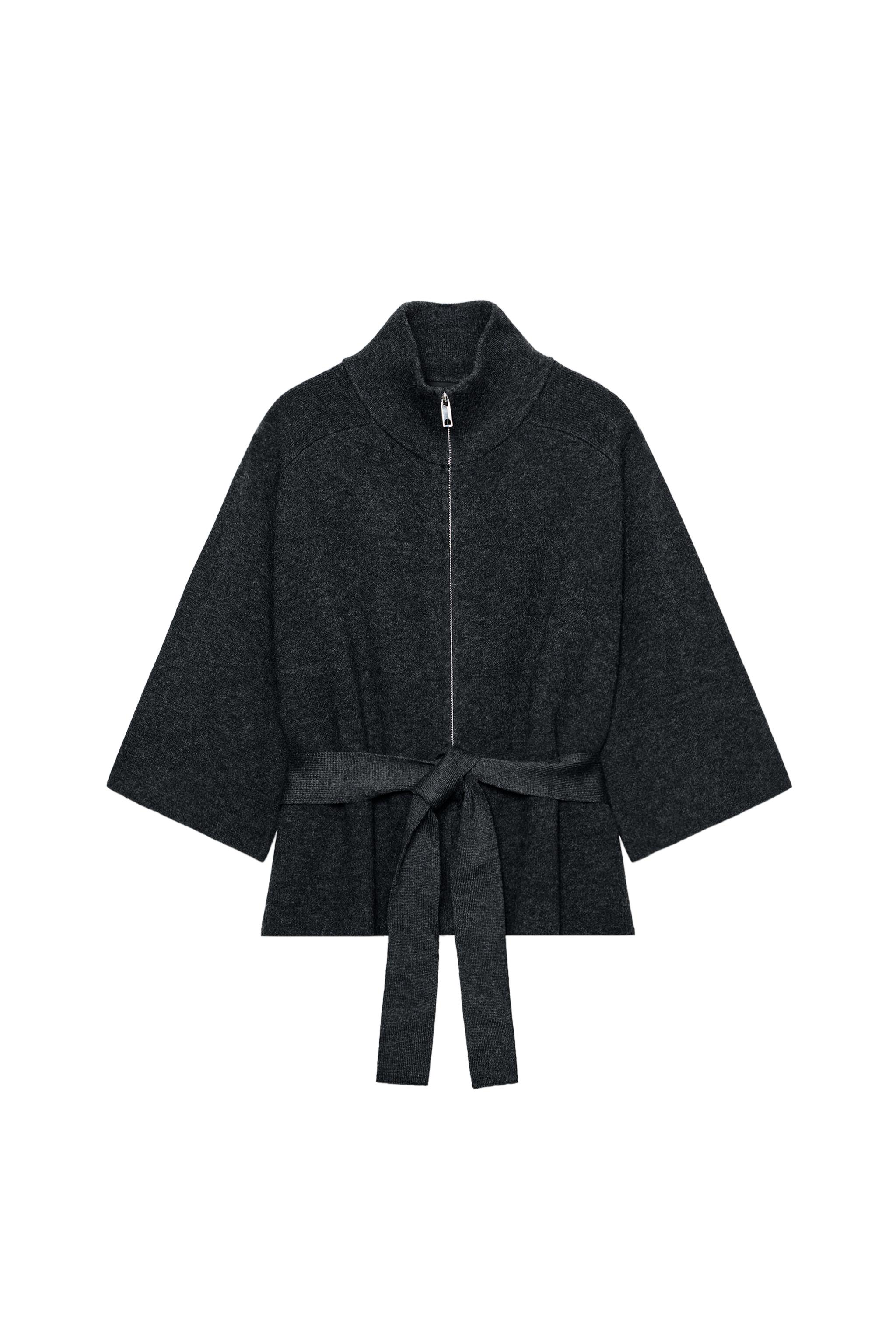 CHAQUETA PUNTO CINTURÓN