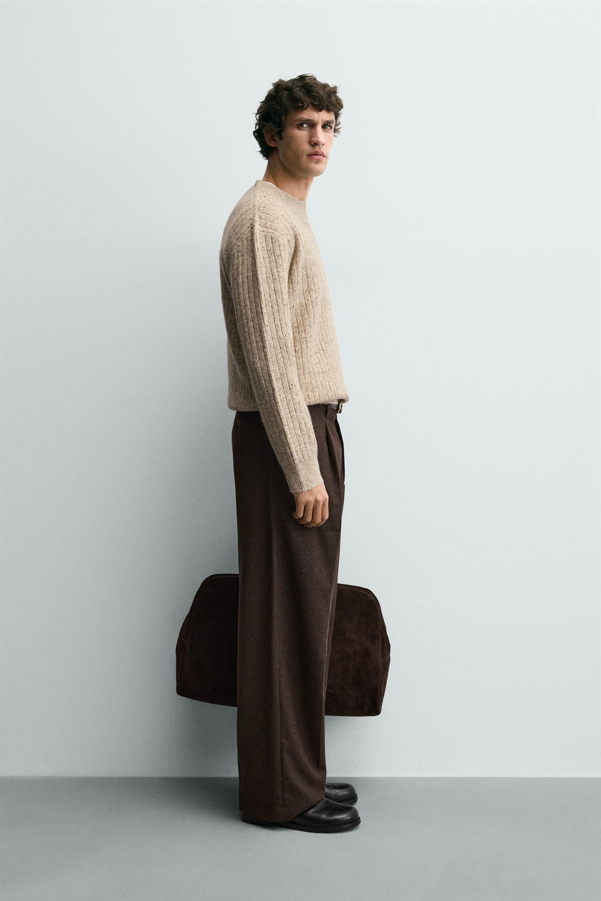 RIBBED BUTTONED JUMPER