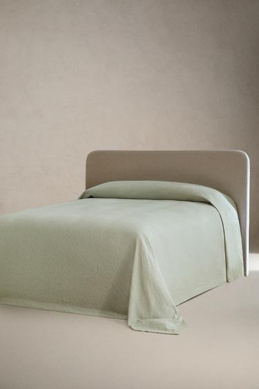 COUVERTURE TRÈFLE - Vert de Zara - Image 1