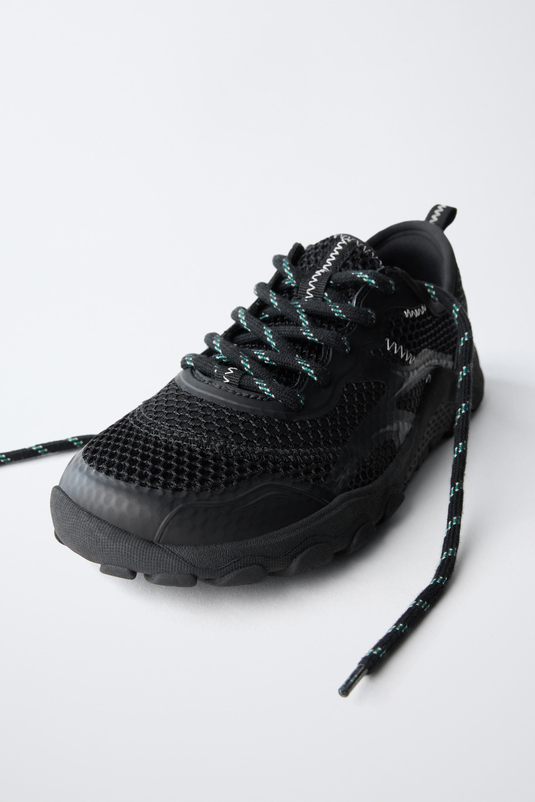 Детские кроссовки Zara BAREFOOT MESH SNEAKERS — фото 6