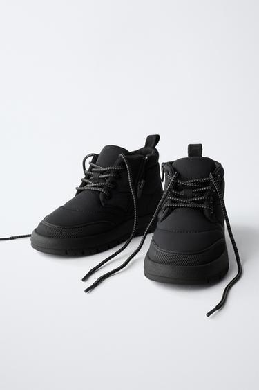 BOTTES EN NYLON RÉSISTANTES À L'EAU - Noir de Zara - Image 2