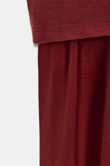 ASYMMETRIC LONG DRESS - Brick by Zara - Image 8