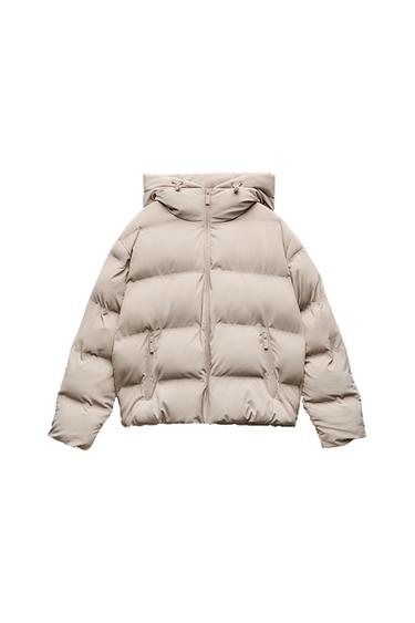 RUBBERISED PUFFER ANORAK