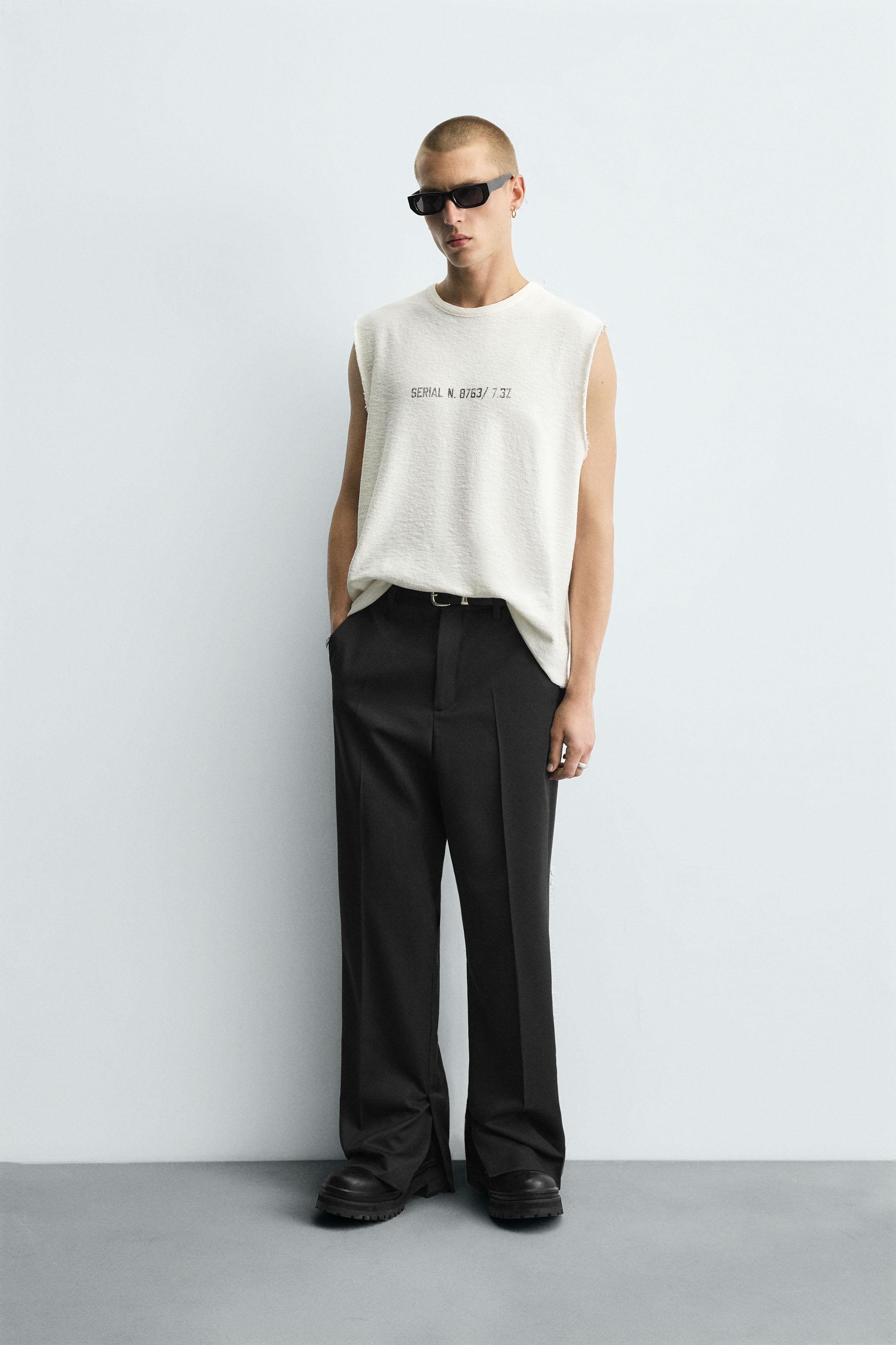 PANTALON STRAIGHT FIT OUVERTURES