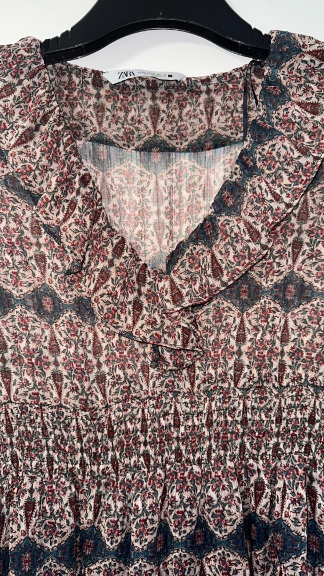 PRINTED MINI DRESS - Image 3