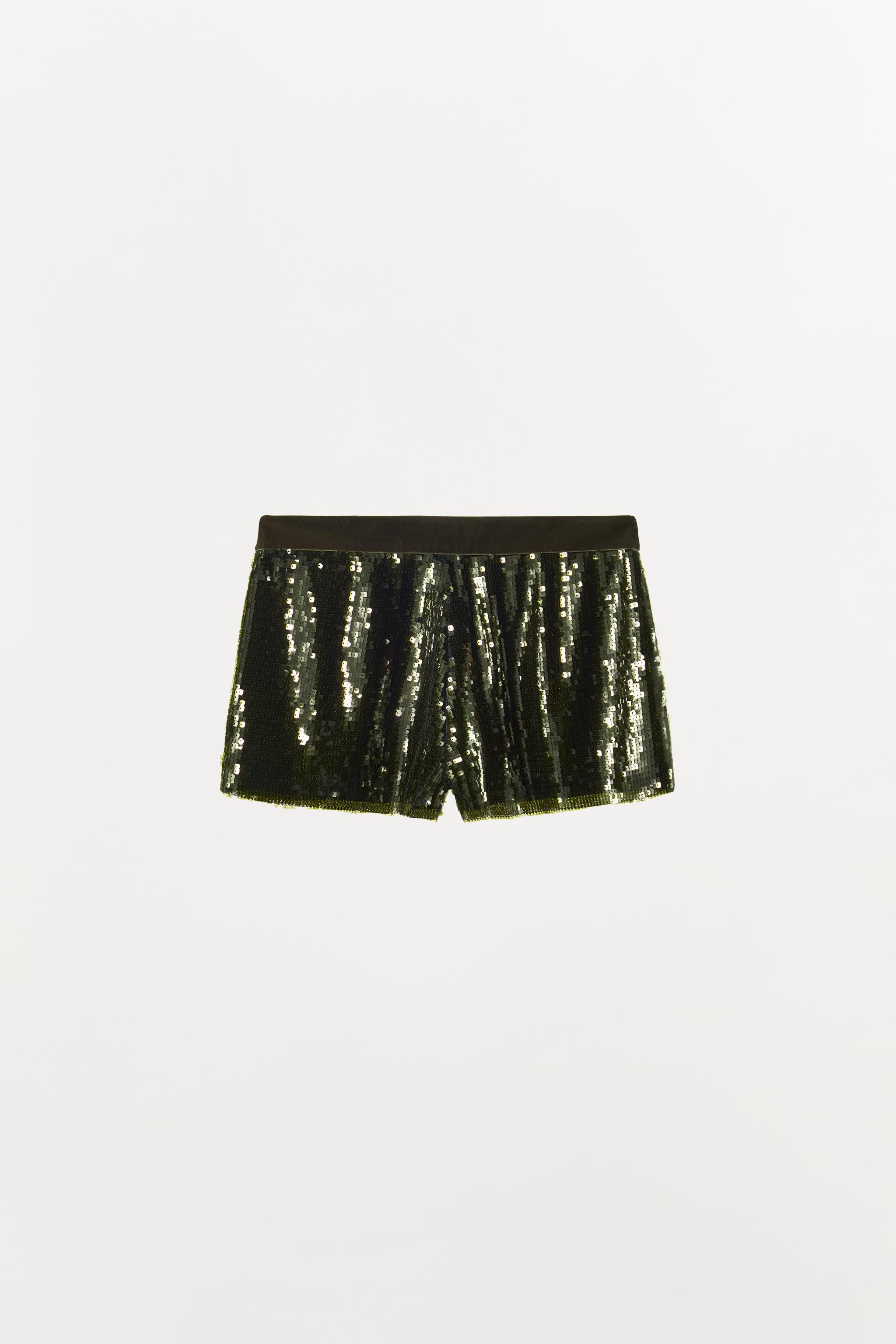 SHORT COMBINÉ PAILLETTES