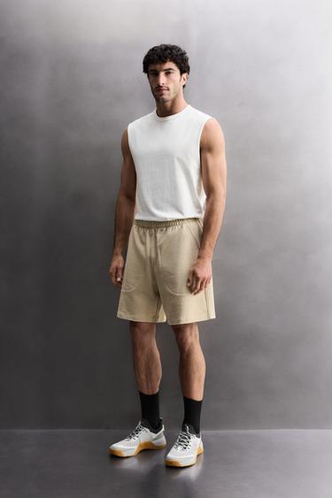 „HEAVYWEIGHT“ BERANKOVIAI MARŠKINĖLIAI – Baltas – „Zara“