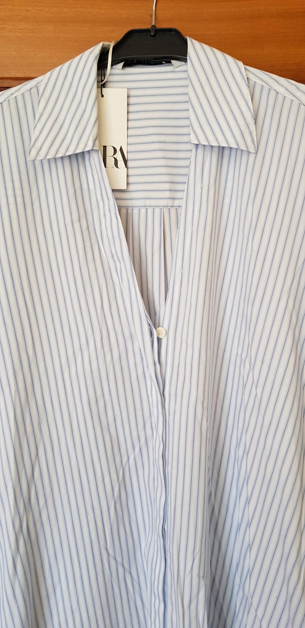 ZW COLLECTION POPLIN SHIRT DRESS - Image 6