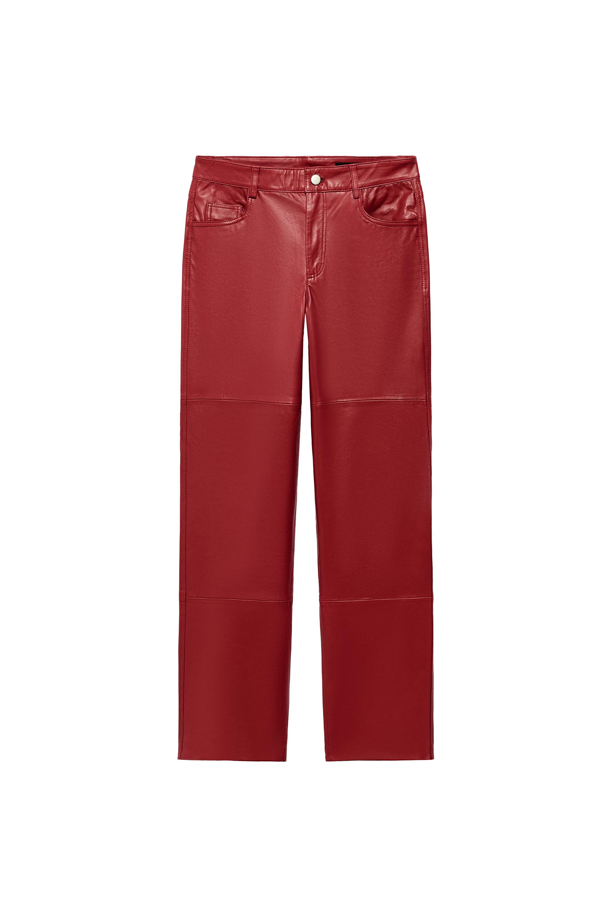 PANTALÓN PIEL 100% ZW COLLECTION LIMITED EDITION