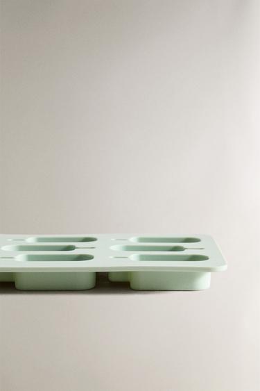 SILICONE ICE BUCKET TRAY FOR ICE LOLLIES - Turquoise by Zara - Image 3