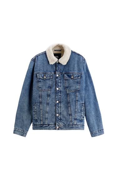 CAZADORA DENIM BORREGUILLO