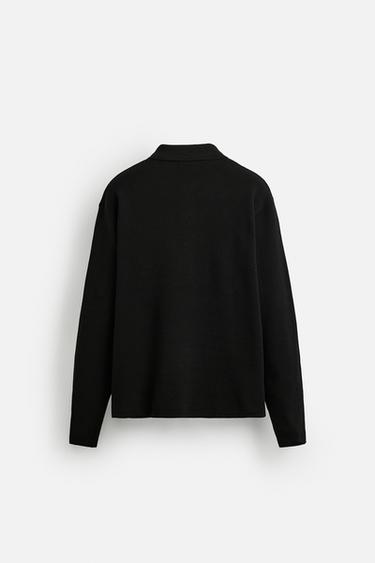 POLO MAILLE SOFT - Noir de Zara - Image 7