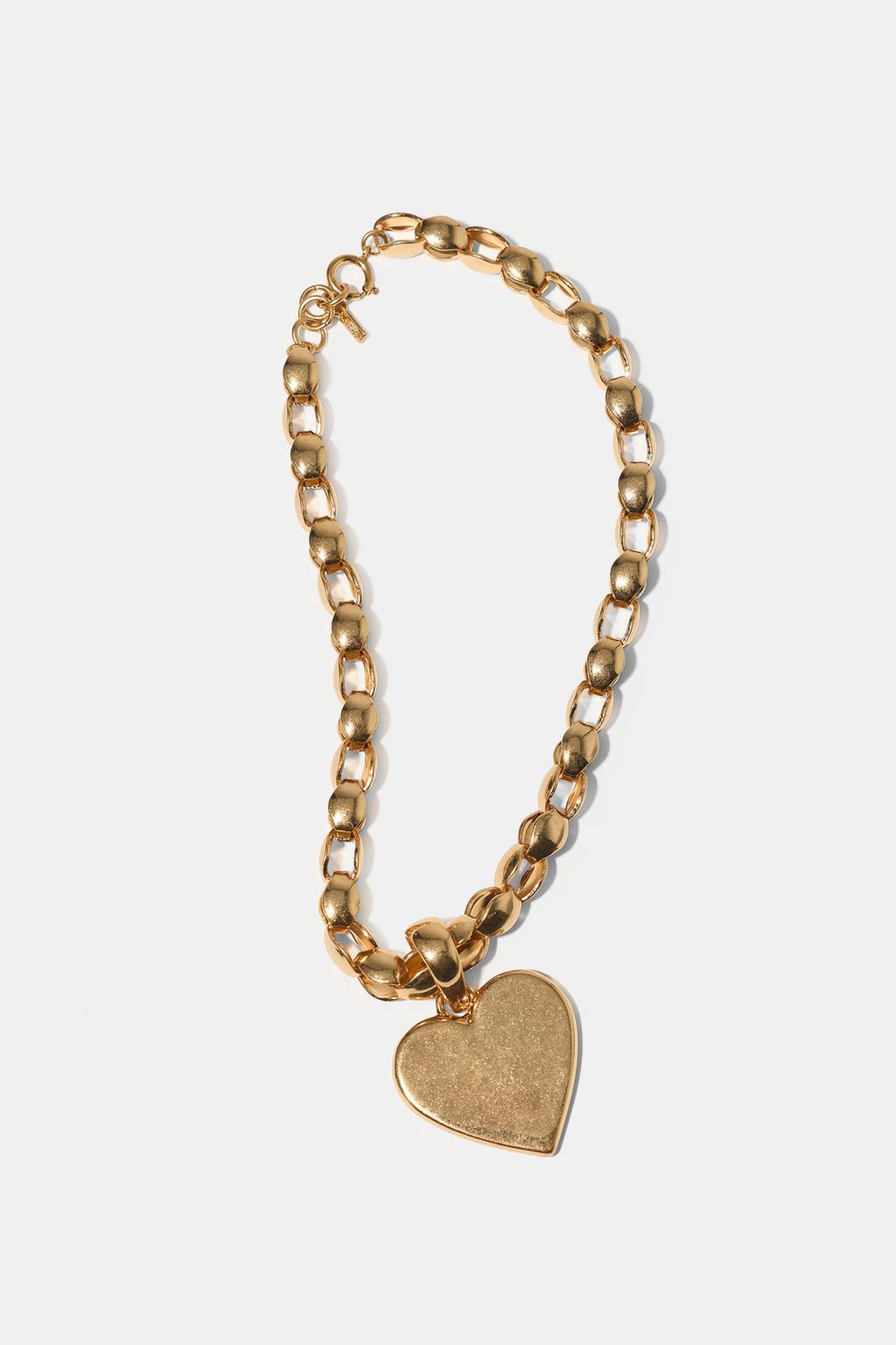 HEART CHARM CHAIN NECKLACE