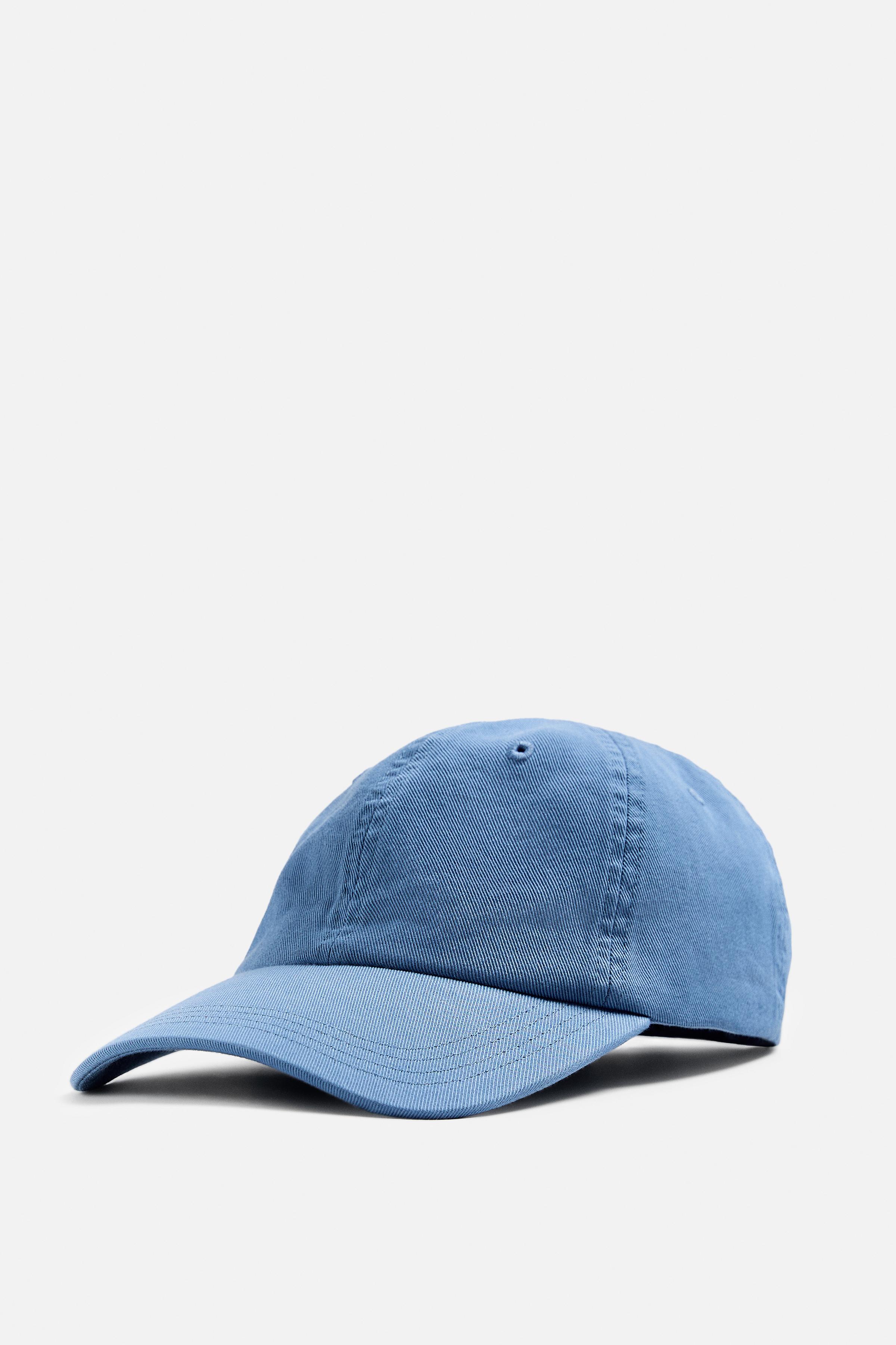 CASQUETTE A STRUCTURE TWILL Bleu marine ZARA France