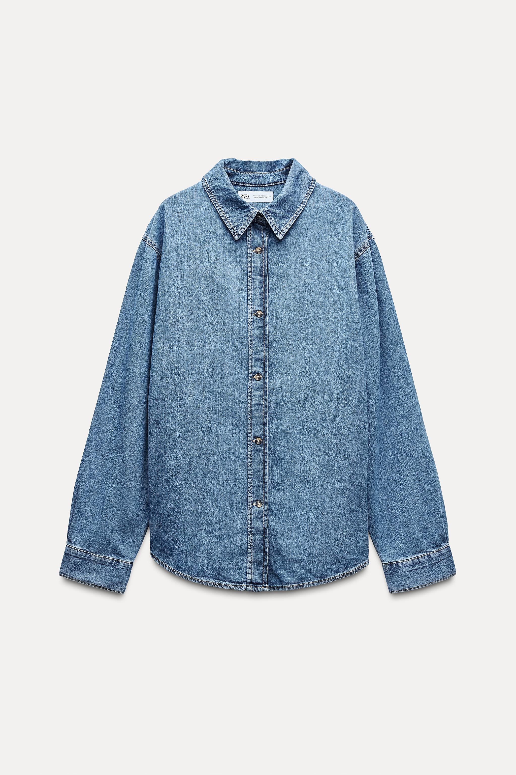 BASIC DENIM TRF SHIRT