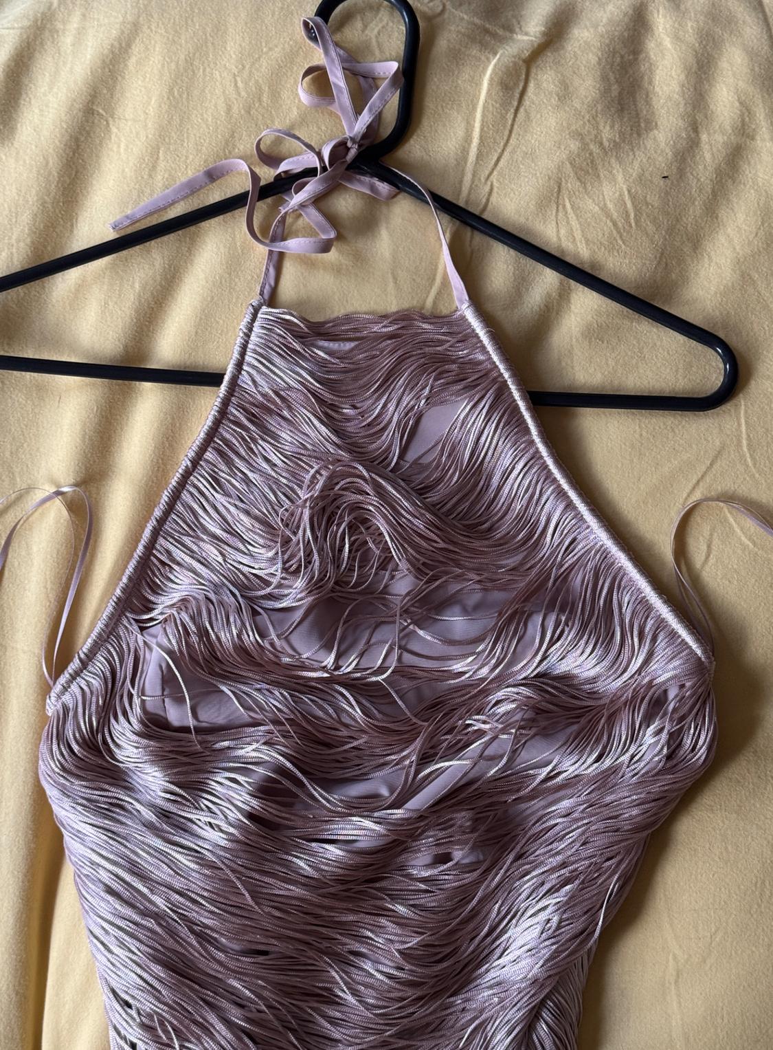 FRINGED HALTER TOP - Image 5