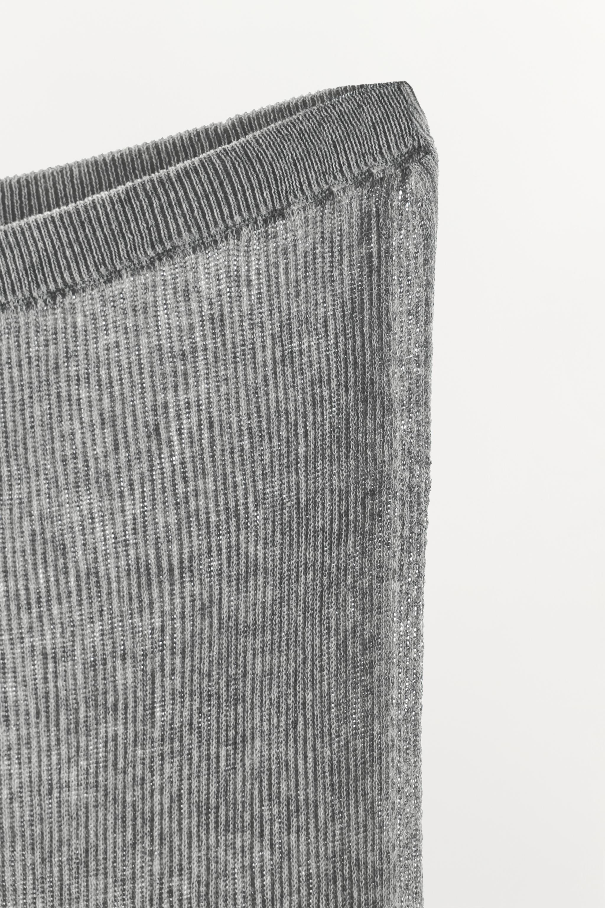 RIB-KNIT PANTS
