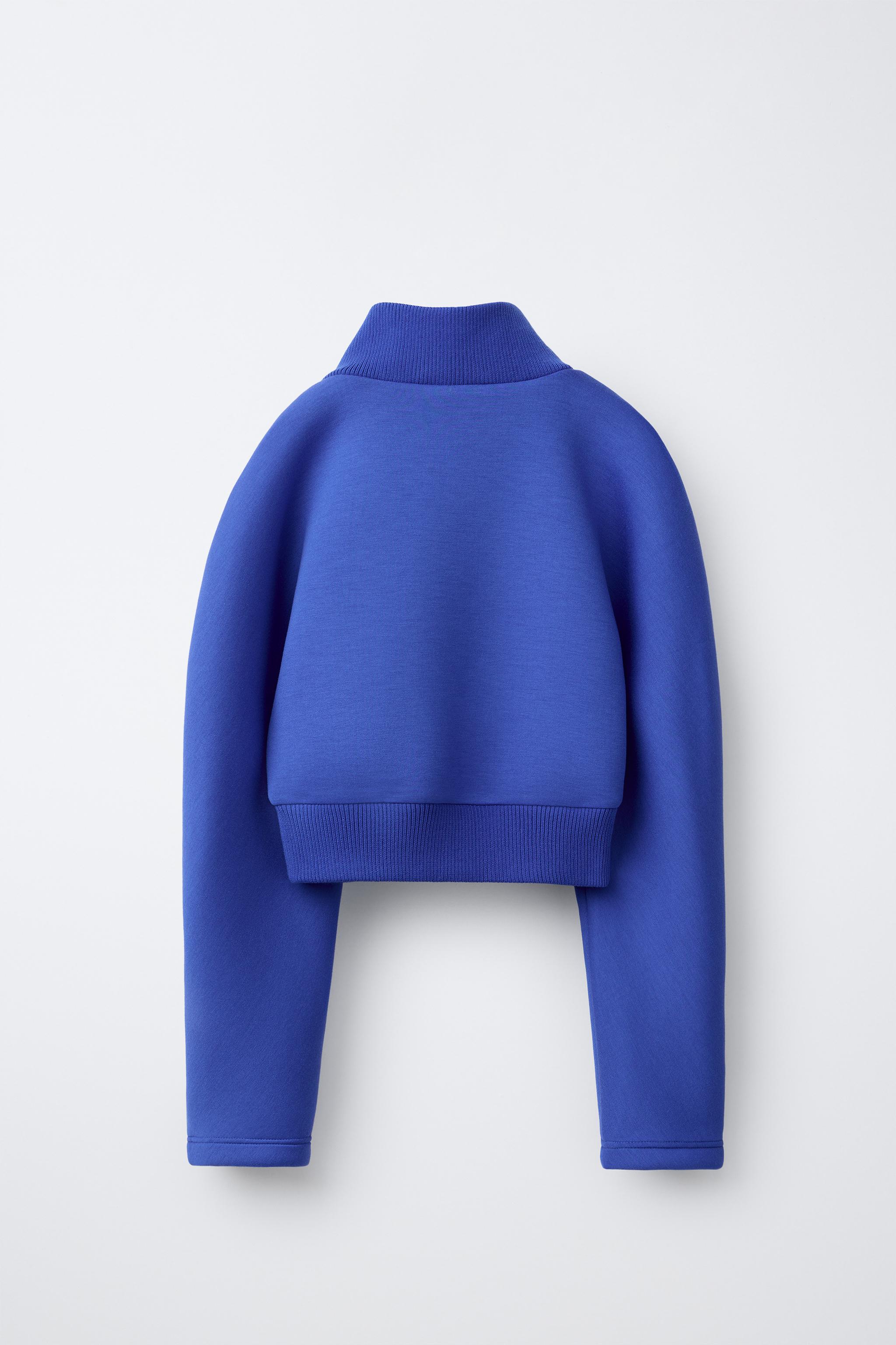 BLOUSON NÉOPRÈNE CÔTELÉ