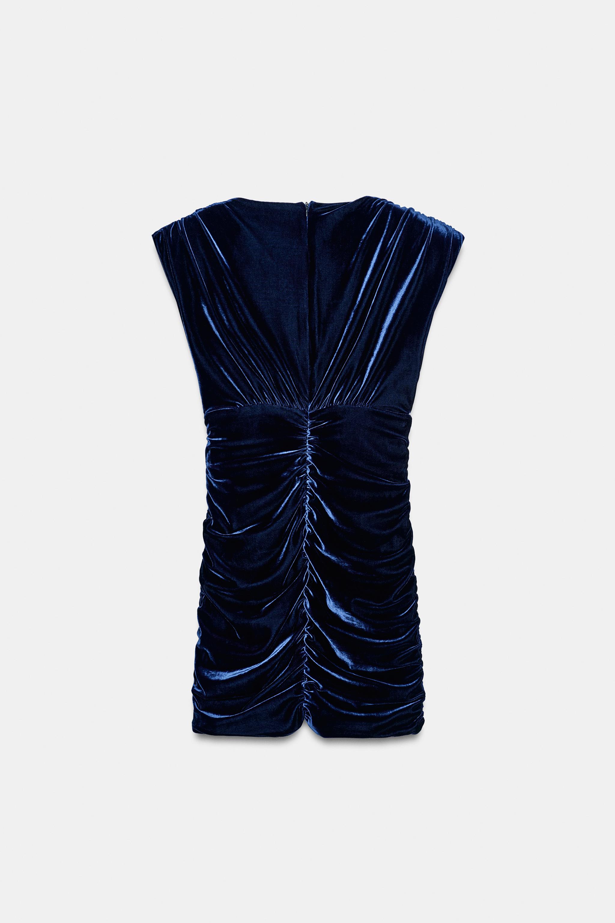 ROBE COURTE VELOURS OUVERTURE