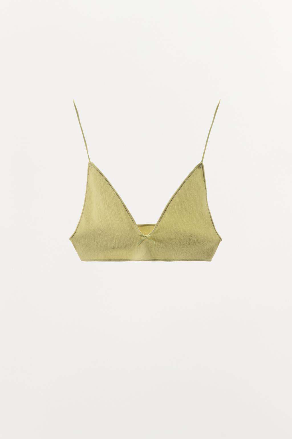Thumbnail image for POINTELLE BRALETTE WITH SATIN BOW