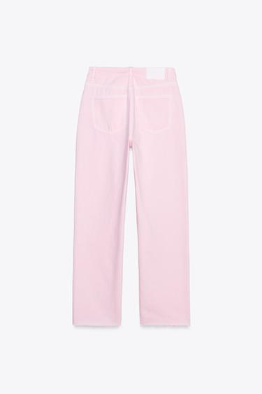 JEAN Z1975 DROIT À TAILLE HAUTE - Rose de Zara - Image 6