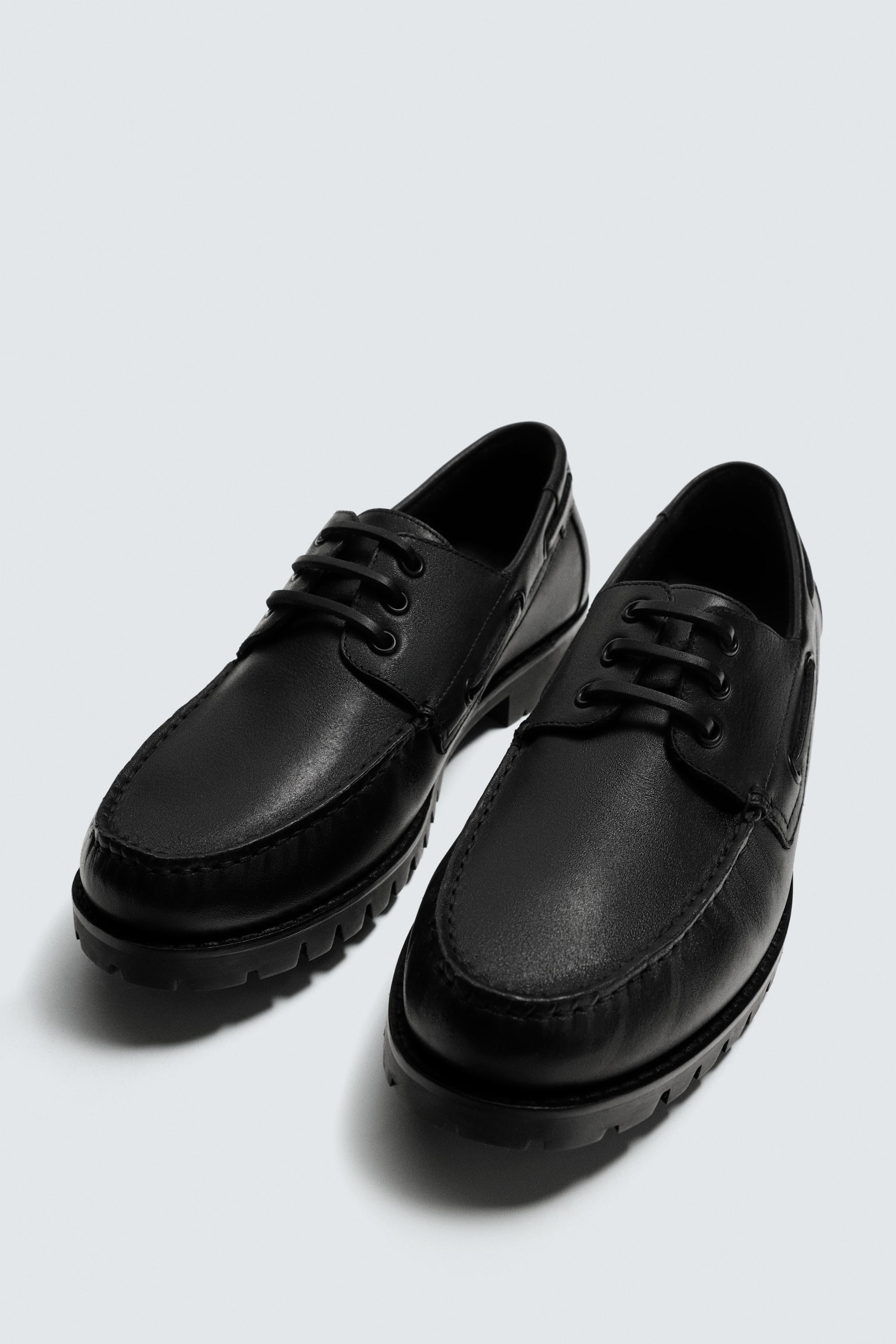 CHAUSSURES BATEAU EN CUIR