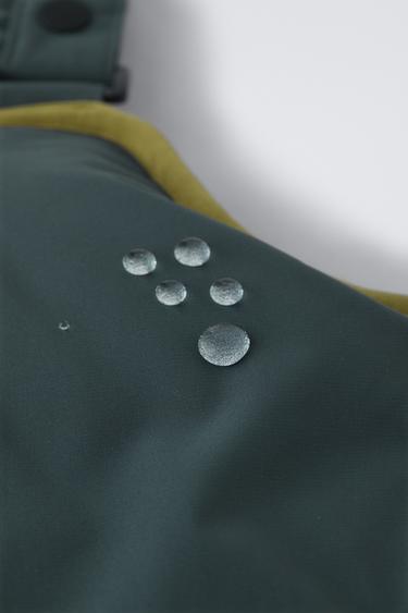 WATER-REPELLENT AND WINDPROOF SKI COLLECTION DUNGAREES - Anthracite grey by Zara - Image 5
