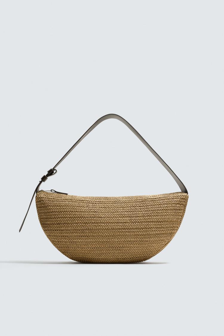 ZARA BRAIDED SHOULDER BAG