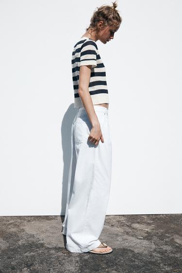 STRIPED KNIT TOP - striped by Zara - Image 4