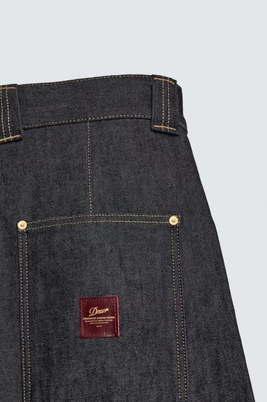 BAGGY FIT TROUSERS WITH CHAIN - Blue by Zara - Image 9