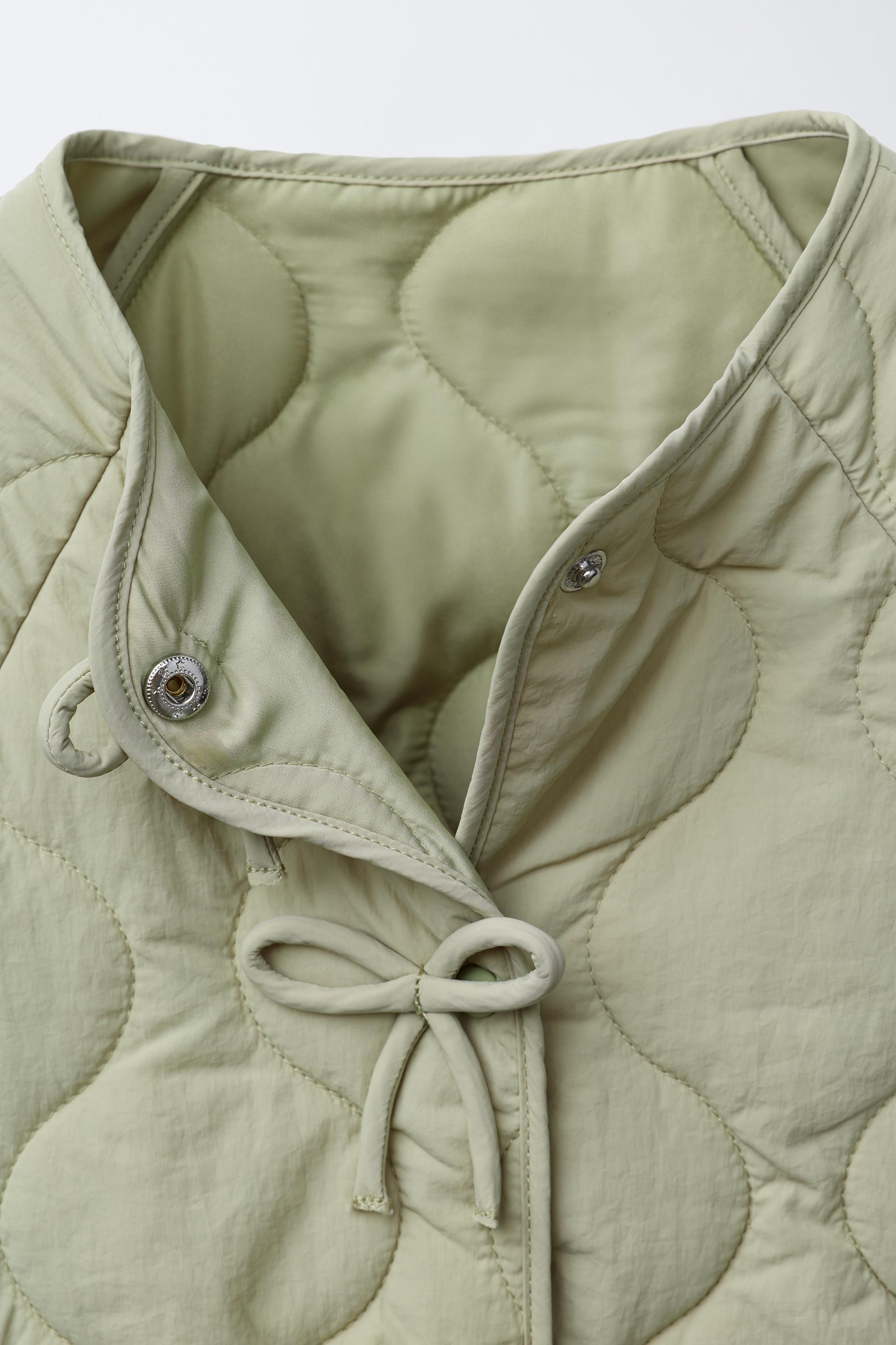 VESTE MATELASSÉE LACETS