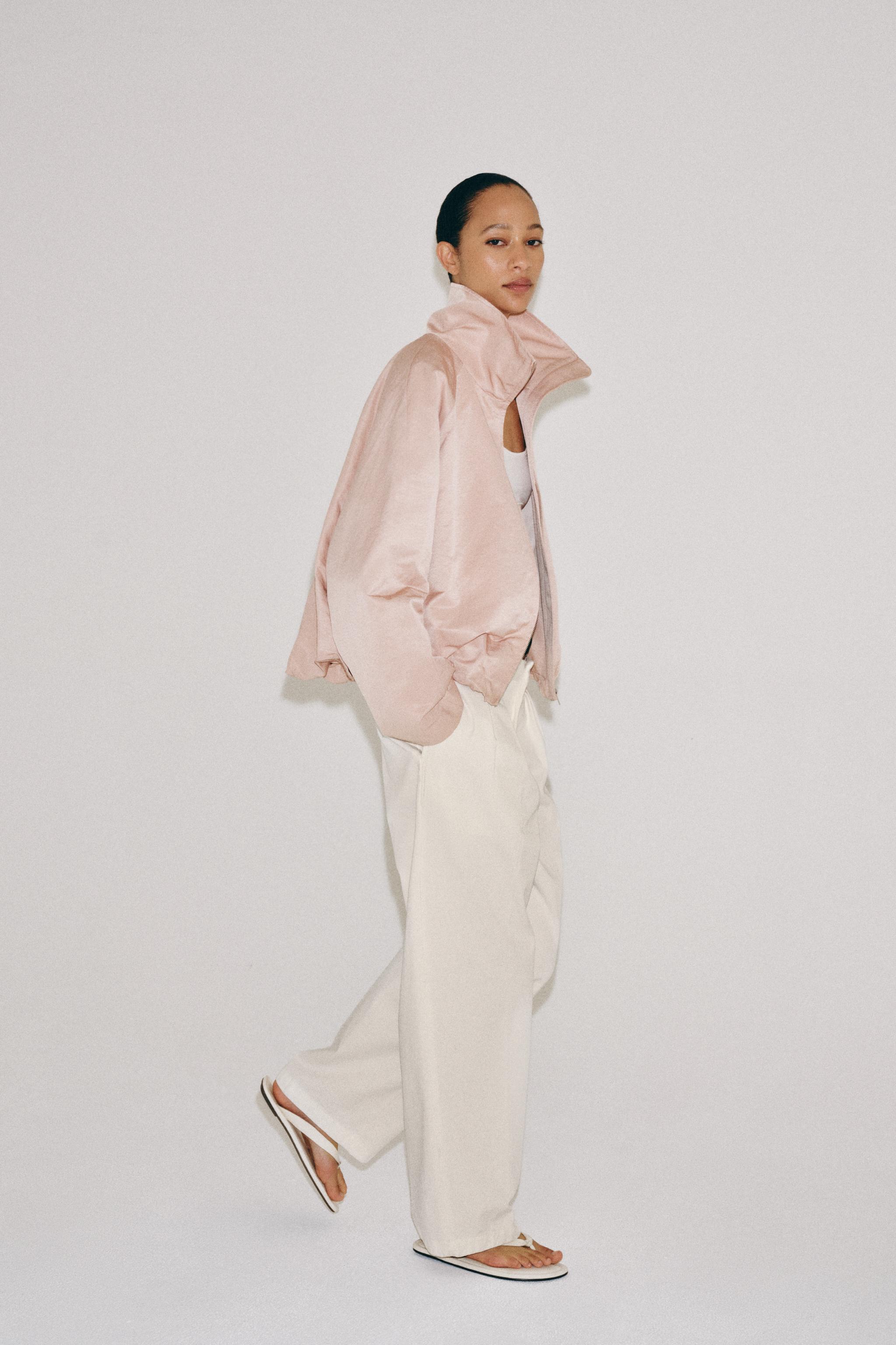 Женские куртки Zara ZW COLLECTION BOMBER JACKET