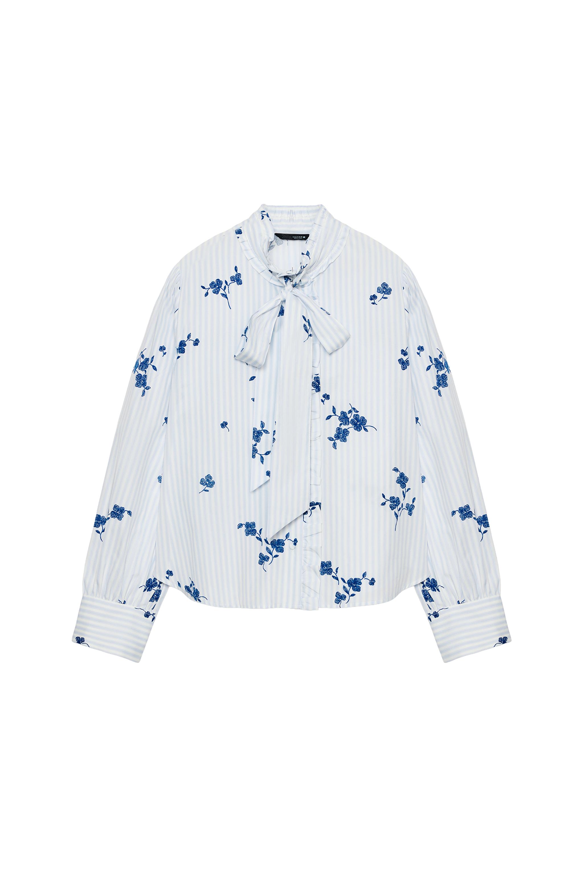 BLUSA ESTAMPADO FLORAL LAZO