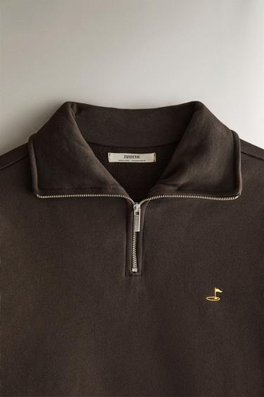 SWEAT DE GOLF - Marron de Zara - Image 1
